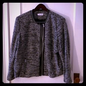 Twill balk/wht Blazer